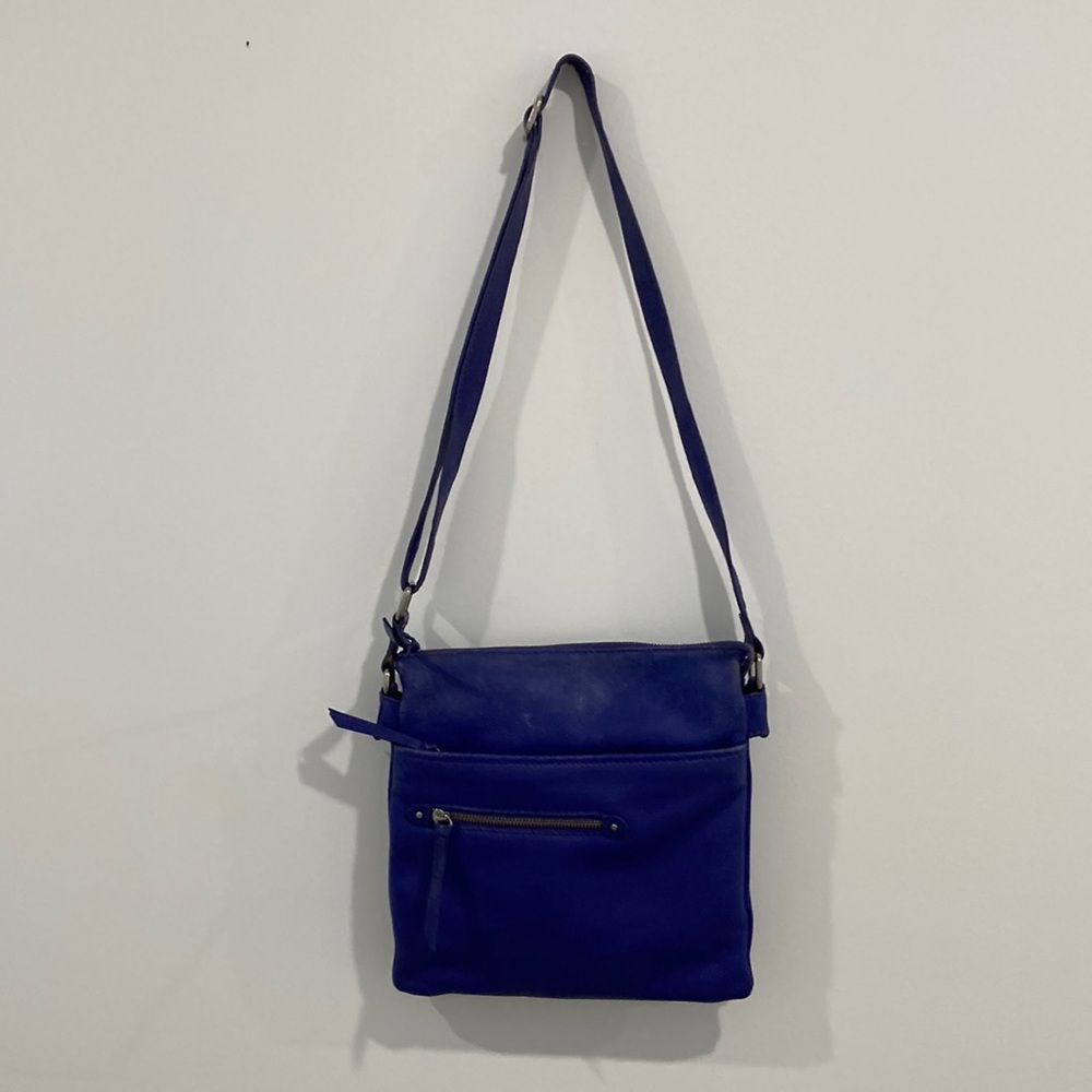 Purple Danier, leather purse